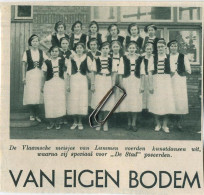 Lummen    ( Origineel Knipsel Zondagsvriend 1936 ) - Unclassified