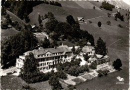 Flugaufnahme Erlenbach I. S. - Bezirksspital (2162) * 17. 12. 1965 - Erlenbach Im Simmental