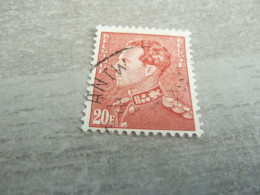 Belgique - Roi Léopold - 20f. - Rouge - Oblitéré - Année 1951 - - Usati