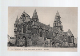 CPA - 86 - N°4 - Poitiers - L'Eglise Notre-Dame La Grande - Non Circulée - Poitiers