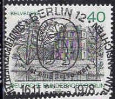 Berlin Poste Obl Yv:544 Mi:578 Chateau De Charlottenburg (TB Cachet Rond) - Usati