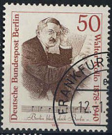 Berlin Poste Obl Yv:523 Mi:561 Walter Kollo 1878-1940 (Compositeur) (TB Cachet Rond) - Gebraucht