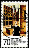Berlin Poste Obl Yv:513 Mi:551 15.Europäische Kunstausstellung George Grosz (TB Cachet à Date) - Usados