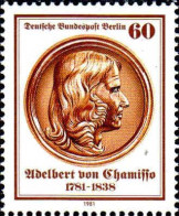 Berlin Poste N** Yv:599 Mi:638 Adelbert Von Chamisso Poète - Unused Stamps