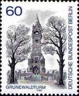 Berlin Poste N** Yv:597 Mi:636 Grunewaldturm - Unused Stamps