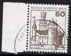 Berlin Poste Obl Yv:500 Mi:537AI Marksburg Bord De Feuille (Beau Cachet Rond) - Used Stamps