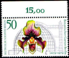 Berlin Poste N** Yv:562 Mi:602 Botanischer Garten Berlin Orchidée Paphior (Bord De Feuille) - Unused Stamps