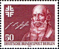 Berlin Poste N** Yv:532 Mi:570 Friedrich Ludwig Jahn Politicien - Unused Stamps