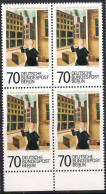 Berlin Poste N** Yv:513 Mi:551 15.Europäische Kunstausstellung George Grosz Bloc De 4 - Unused Stamps