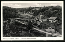 AK Plankenfels / Fränk. Schweiz, Wiesental Mit Eichenmühle  - Autres & Non Classés