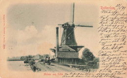 Rotterdam Molen Aan De Schie Zeer Oud 1899 3569 - Rotterdam