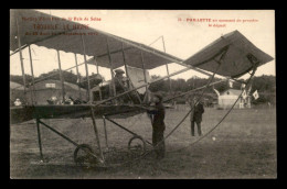 AVIATION - MEETING DE LA BAIE DE SEINE TROUVILLE-LE HAVRE AOUT-SEPT 1910 - PAILLETTE AU DEPART - ....-1914: Precursors