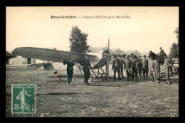 AVIATION - BOUY - DEPART D'HELEN POUR BAR-LE-DUC (MEUSE) - ....-1914: Voorlopers