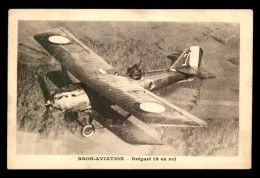 AVIATION - BRON -BREGUET 19 EN VOL - 1919-1938: Between Wars