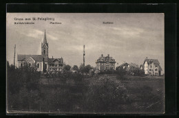 AK St. Pelagiberg, Wallfahrtskirche, Pfarrhaus Und Kurhaus  - Other & Unclassified