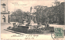 CPA Carte Postale  Germany  Leipzig Zierbrunnen Am Löhrsplatz 1906 VM81119ok - Leipzig