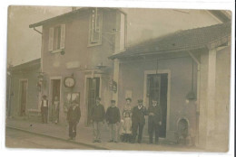 Carte Photo En Gare - Charolles (71) - Charolles