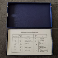 VIDE EMPTY / COFFRET FDC 1974 VIDE SANS PIECES / FRANCE - BU, BE, Astucci E Ripiani