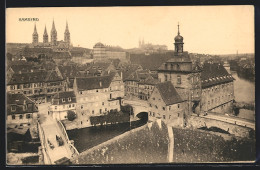 AK Bamberg, Ortsansicht Aus Der Vogelschau  - Bamberg