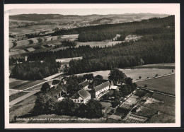 AK Tröstau, Blick Auf Das Schlossgut Fahrenbach Aus Dem Flugzeug  - Autres & Non Classés