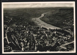 AK Ochsenfurt A. Main, Fliegeraufnahme Der Alten Historischen Stadt  - Ochsenfurt