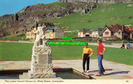 R615144 Lewis Carroll Memorial. West Shore. Llandudno 34. Color Gloss View Serie - World