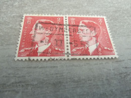 Belgique - Roi Léopold - 2f. - Rouge - Double Oblitérés - Année 1951 - - Oblitérés