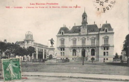 . 65 .  TARBES . L'Hôtel De Ville Et La Nouvel Hôtel Des Postes . - Tarbes