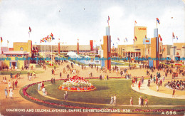 R107050 Dominions And Colonial Avenues. Empire Exhibition. Scotland 1938. Valent - World