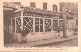 RARE !! MANOSQUE (04) GRAND RESTAURANT DE PARIS - Léonce ALIVON , Cuisinier Propriétaire - Manosque