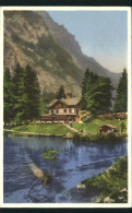 10548934 Blausee-Mitholz BE Blausee Loetschbergbahn Ungelaufen Ca. 1920  - Autres & Non Classés