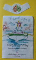 19896 - Gentille Barelière Rosé De Gamay De Montreux 1992 Suisse - Sonstige & Ohne Zuordnung