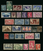 FRANCE - 1924-1935 - LOT DE 30 TIMBRES OBLITERES - Gebruikt