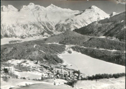 10548837 St Moritz GR St. Moritz Fliegeraufnahme X 1955 St. Moritz - Sonstige & Ohne Zuordnung