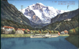 10548774 Interlaken BE Interlaken Dampfer Heimwehfluh  X 1941 Interlaken - Autres & Non Classés