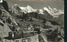 10548772 Schynige Platte Bahn Eiger Moench Jungfrau Schynige Platte - Autres & Non Classés
