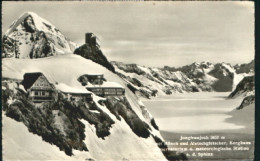 10548763 Jungfraujoch Jungfraujoch Moench Gletscher Berghaus Observatorium   Jun - Autres & Non Classés