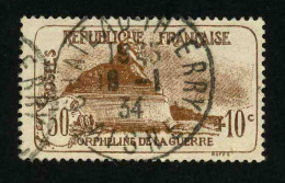 FRANCE - YT 230 - ORPHELINS - TIMBRE OBLITERE - Gebruikt