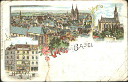 10548627 Basel BS Basel Kirche   X 1898 Basel BS - Sonstige & Ohne Zuordnung