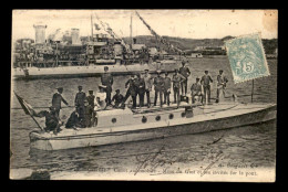 BATEAUX - COURSE ALGER-TOULON - CANOT AUTOMOBILE LE CAMILLE - MME DU GAST ET SES INVITES SUR LE PONT - Other & Unclassified