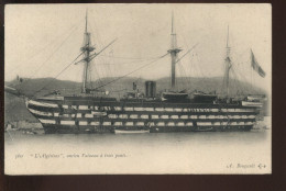 BATEAUX DE GUERRE - L'ALGESIRAS ANCIEN VAISSEAU A TROIS PONTS - Guerre