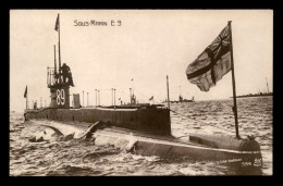 BATEAUX DE GUERRE - SOUS-MARIN E. 9 - Submarinos