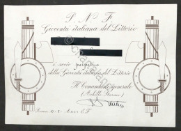 P.N.F. Gioventù Italiana Del Littorio - Attestato Di Socio Perpetuo - 1938 - Unclassified