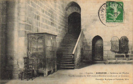 19 AUBAZINE INTERIEUR DE L'EGLISE VIEILLE ARMOIRE - Autres & Non Classés