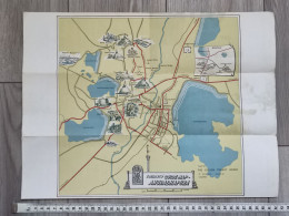 ANURADHAPURA - SRI LANKA, Vintage Map, Prospect, Guide, 1967, (pro4) - Cuadernillos Turísticos