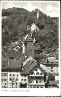 10548546 Baden AG Baden Stadtturm Ruine Stein X 1917 Baden - Andere & Zonder Classificatie