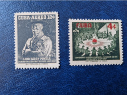 CUBA  NEUF  1957   LORD  BADEN  POWEL  //  PARFAIT  ETAT  //  1er  CHOIX  // - Neufs