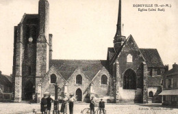 CPA 77 - EGREVILLE (Seine Et Marne) - Eglise (côté Sud) - Sonstige & Ohne Zuordnung