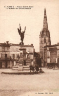 CPA 79 - NIORT (Deux-Sèvres) - 2. Place Saint-Jean Et Flèche De Notre-Dame - Niort