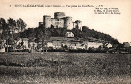 CPA 02 - COUCY LE CHATEAU (Aisne) - 4. Vue Prise Au Couchant, Avant Guerre - Sonstige & Ohne Zuordnung